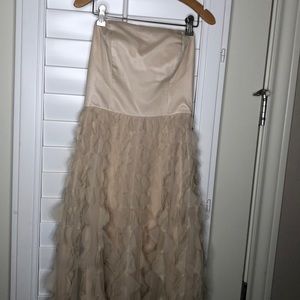 Strapless party dress